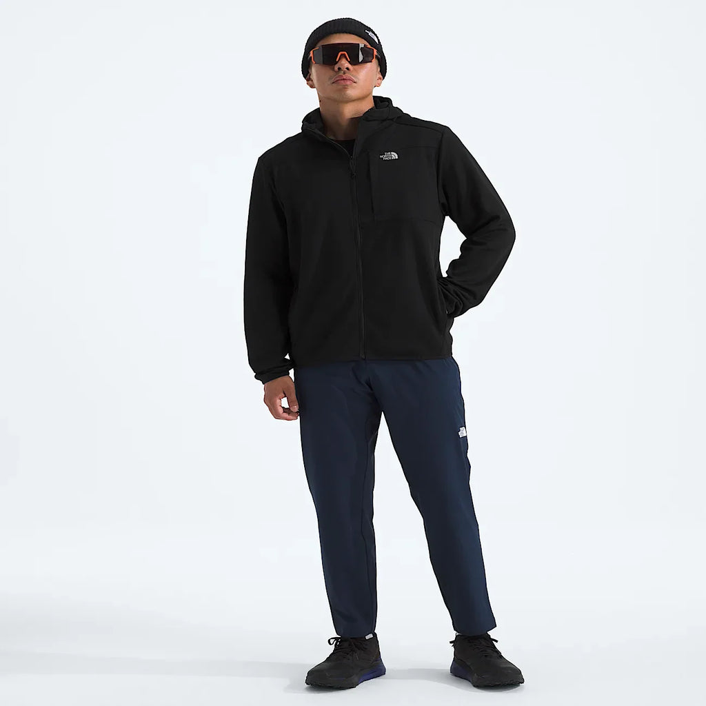 Men's Full-Zip Fleece Hoodie - Black