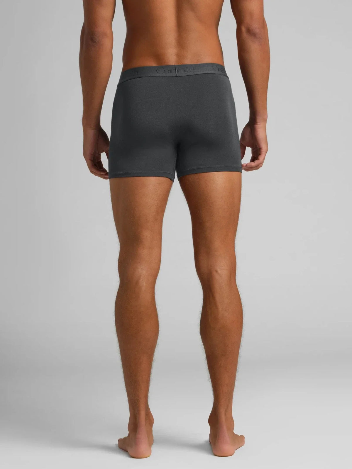 Men's Modal Boxer Brief - Steel Grey