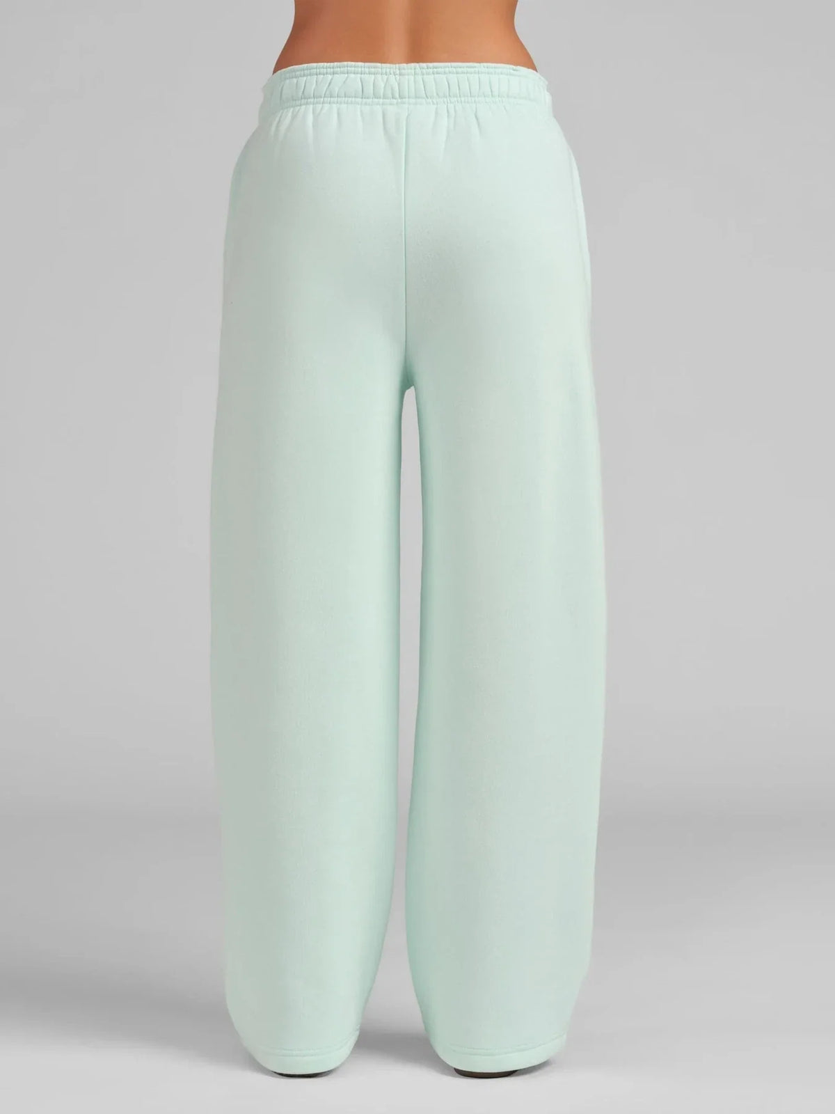 Straight Leg Sweatpants - Aqua Mist