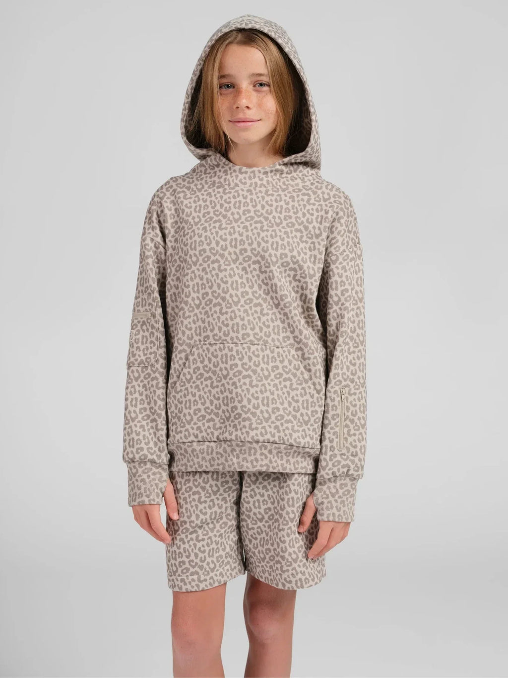 Kids' Lightweight Shorts - Desert Leopard