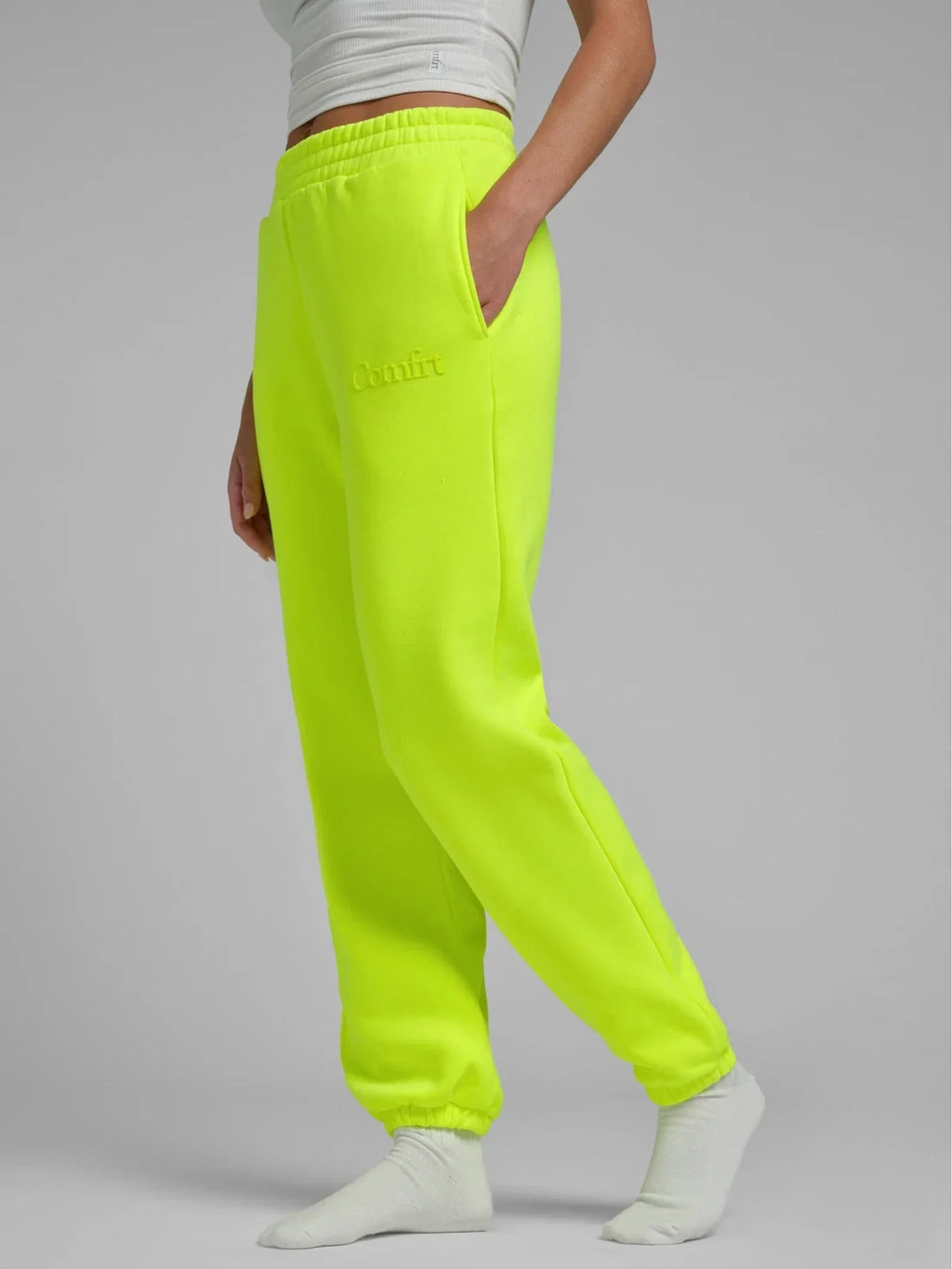 Bright Jogger Sweatpants - Yellow