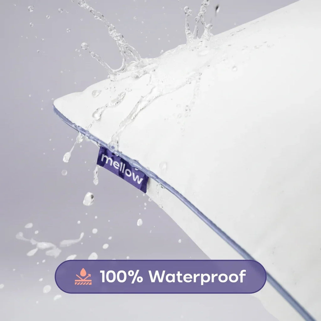 Waterproof Stain-Resistant Bed Pillow 2-Pack - King
