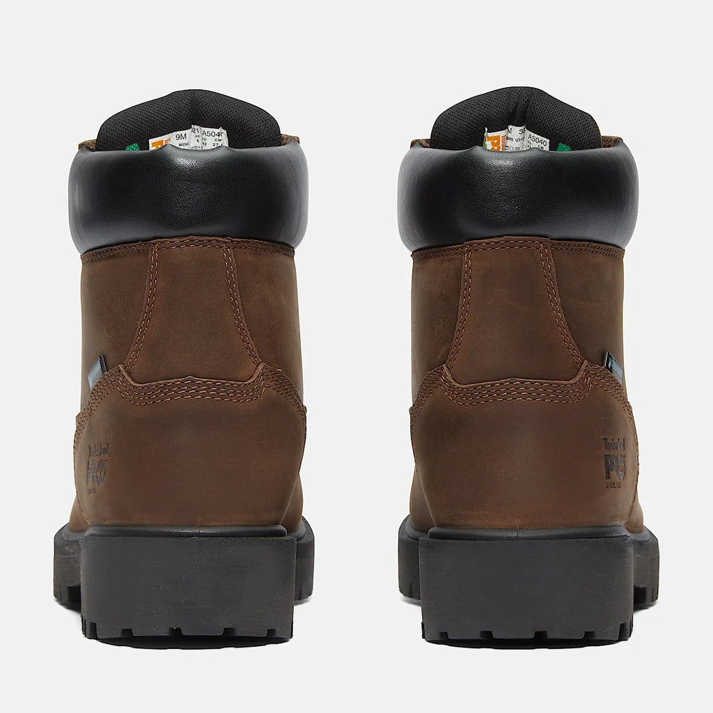 Men's 6-Inch Waterproof Steel Toe Work Boot