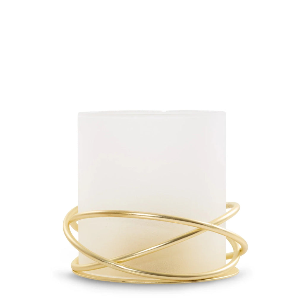 Gold Tea Light Candle Holder