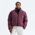 Men's Reversible Insulated Jacket - Burgundy/Black