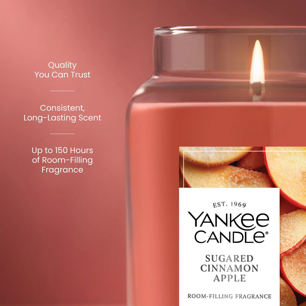 Large Jar Candle - Cinnamon Apple