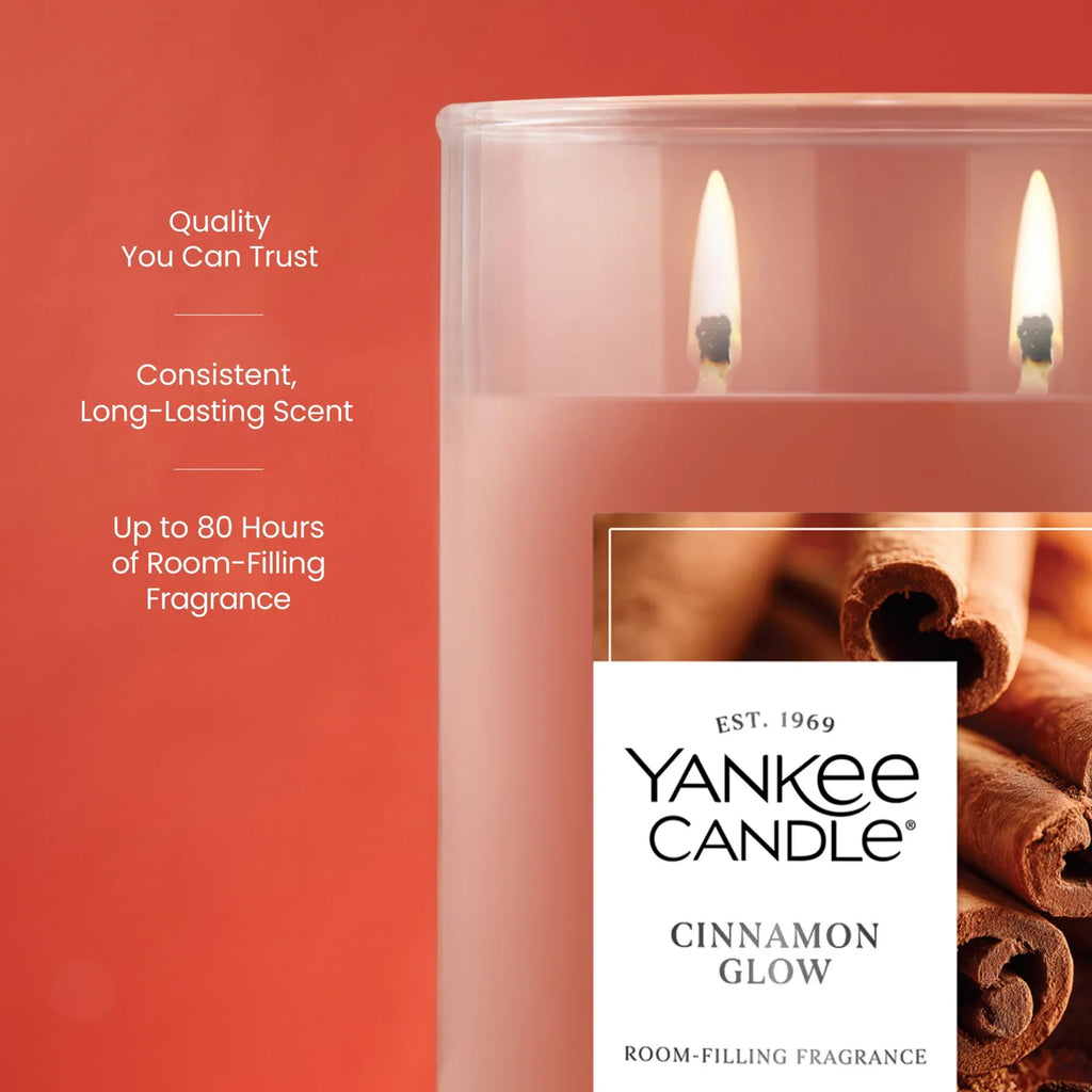 Large Tumbler Scented Candle - Cinnamon