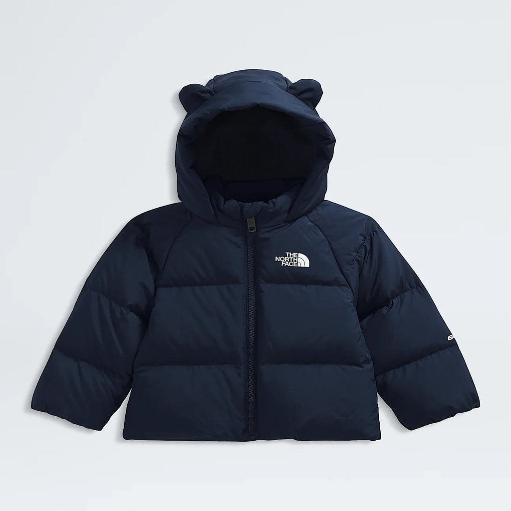 Baby Down Fleece-Lined Jacket - Navy