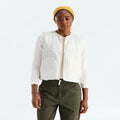 Women's Insulated Outdoor Vest - White