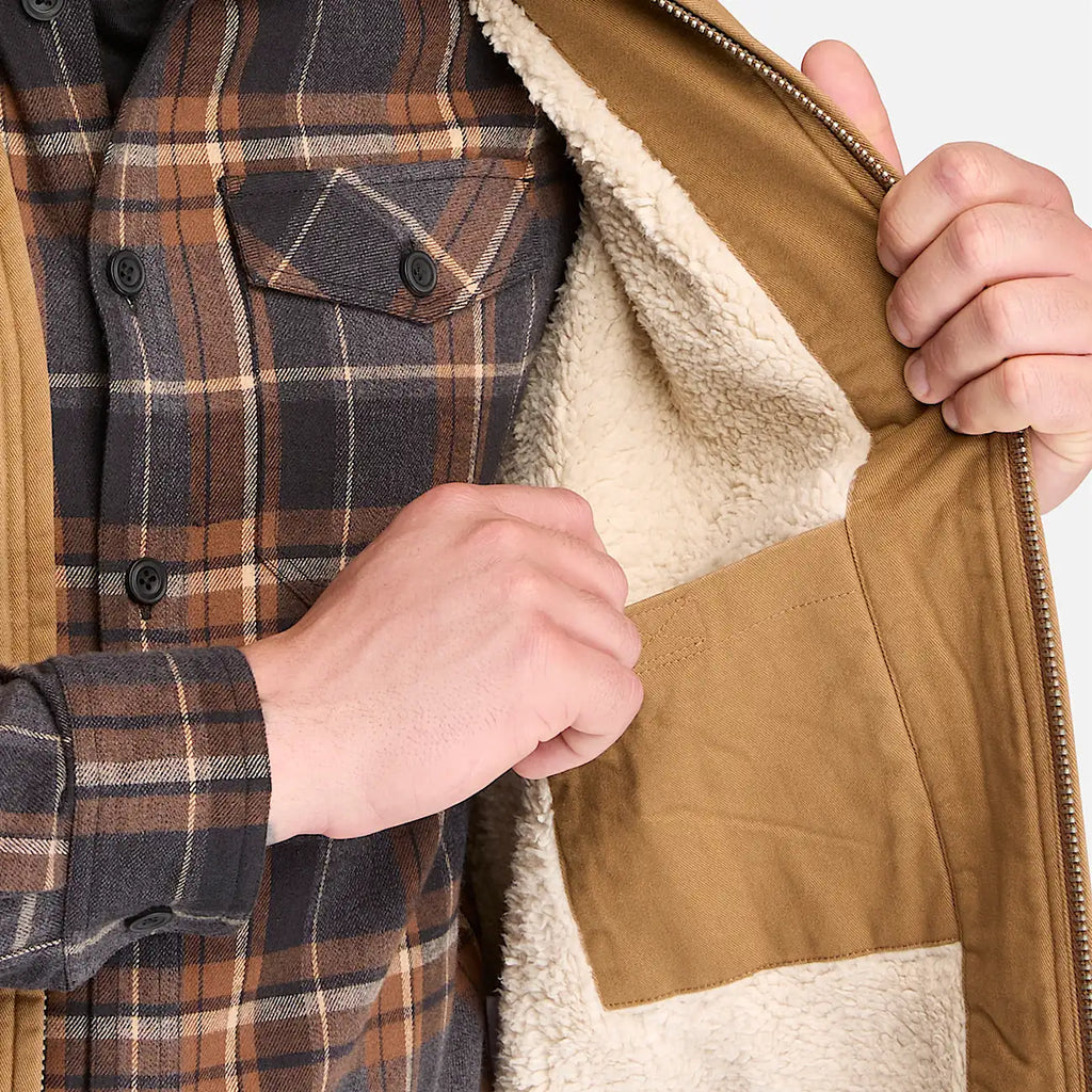Men's Fleece-Lined Twill Vest