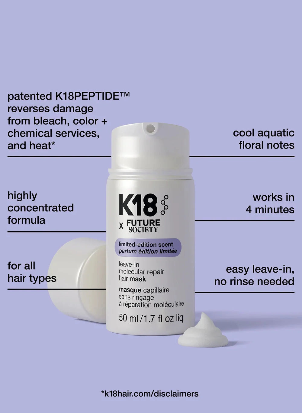 Scented Leave-In Repair Hair Mask