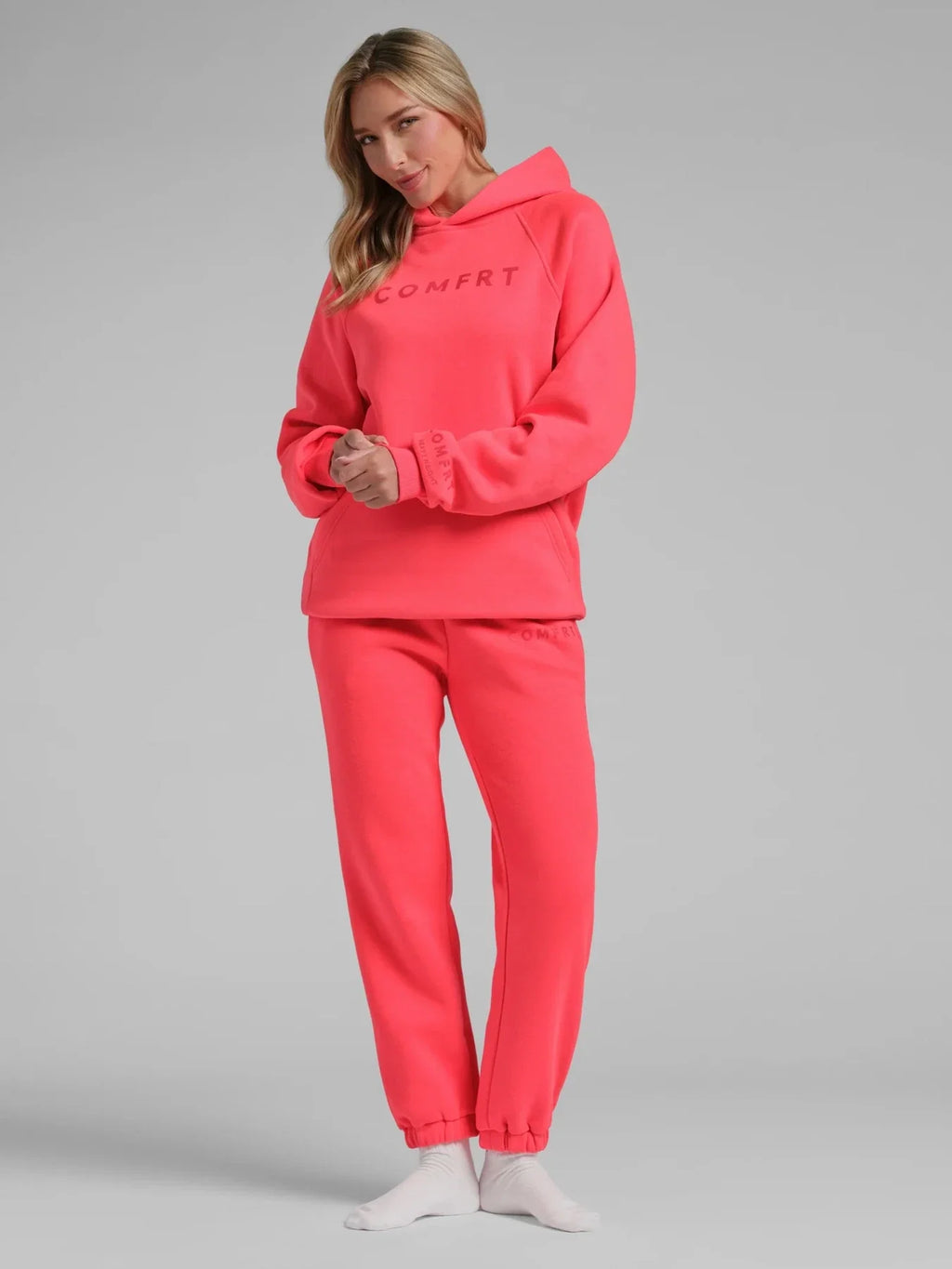 Bright Jogger Sweatpants - Fuchsia