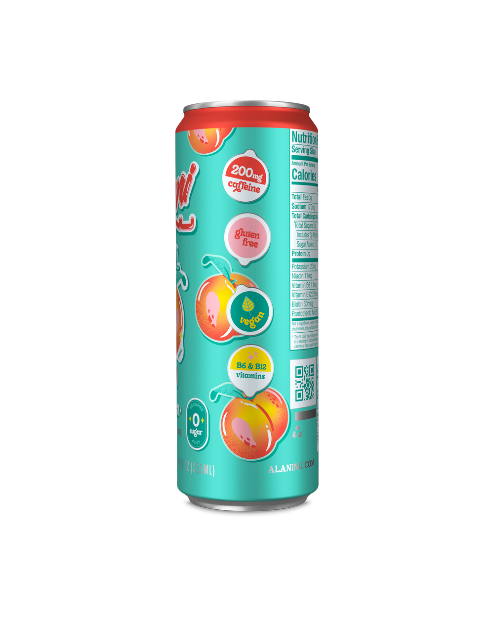 Zero Sugar Energy Drink - Juicy Peach