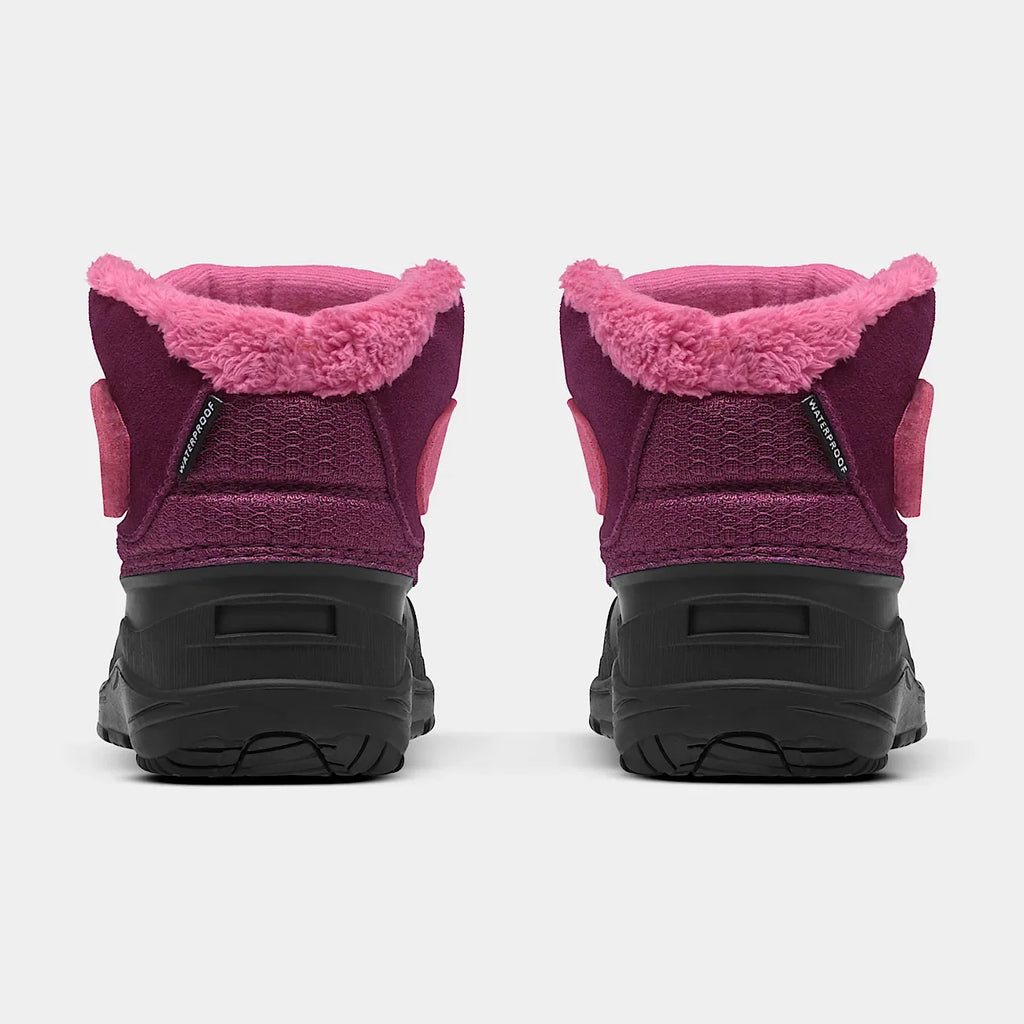 Toddler Winter Boots - Berry and Black